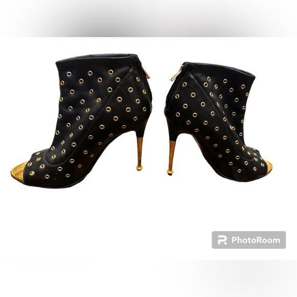 Tom Ford open toe grommet bootie - Picture 5 of 7